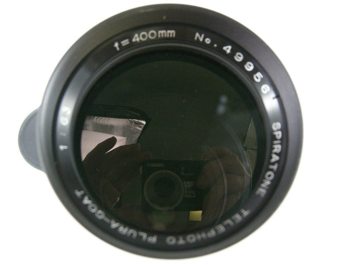 Spiratone Tele-Photo Plura-coat 400mm f6.3 w/ T Mt. Lenses - Small Format - T- Mount Lenses Spiratone 52305809