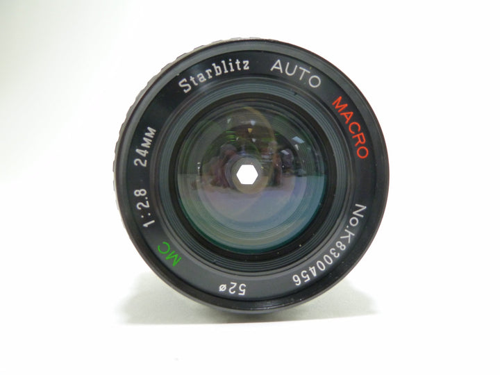 Starblitz 24mm f/2.8 for use with Minolta MD Lenses - Small Format - Minolta MD and MC Mount Lenses Starblitz K8300456