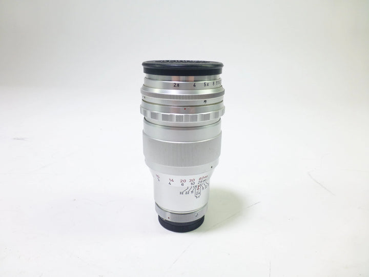 Steinheil Munchen Quinar 135mm f/2.8 Lens for Exakta Boyonet Mount Lenses - Small Format - Exakta Mount Lenses Steinheill 2034327