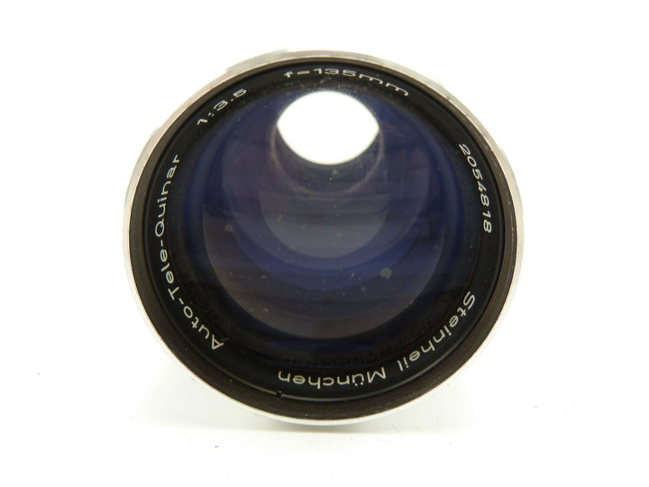 Steinheill Munchen 135MM F3.5 Exakta Mount Lenses - Small Format - Exakta Mount Lenses Steinheill 8272182