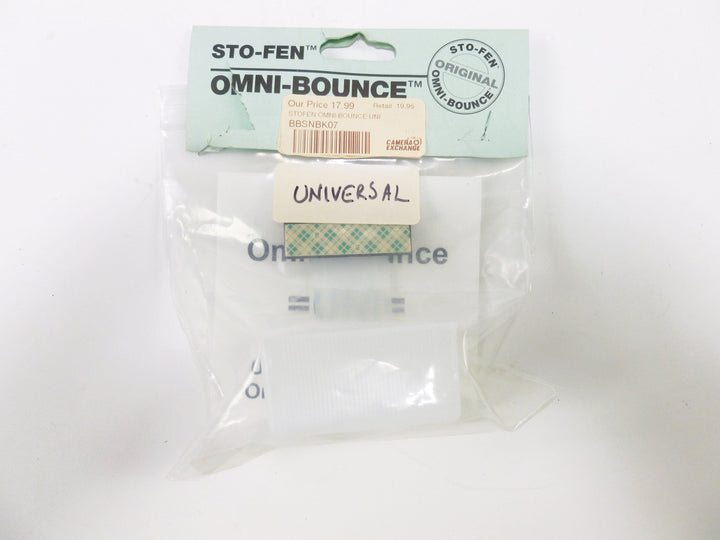 Sto-Fen Omni-Bounce Uni Flash Units and Accessories - Flash Accessories Sto-Fen BBSNBK07