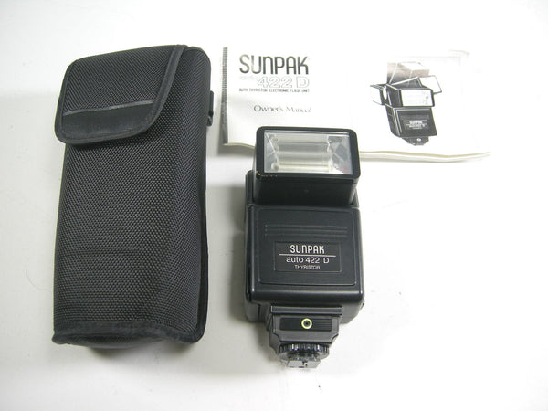 Sunpak Auto 422D NE-1D Thyristor for Nikon FE-EM cameas Flash Units and Accessories - Shoe Mount Flash Units Sunpak 72009708