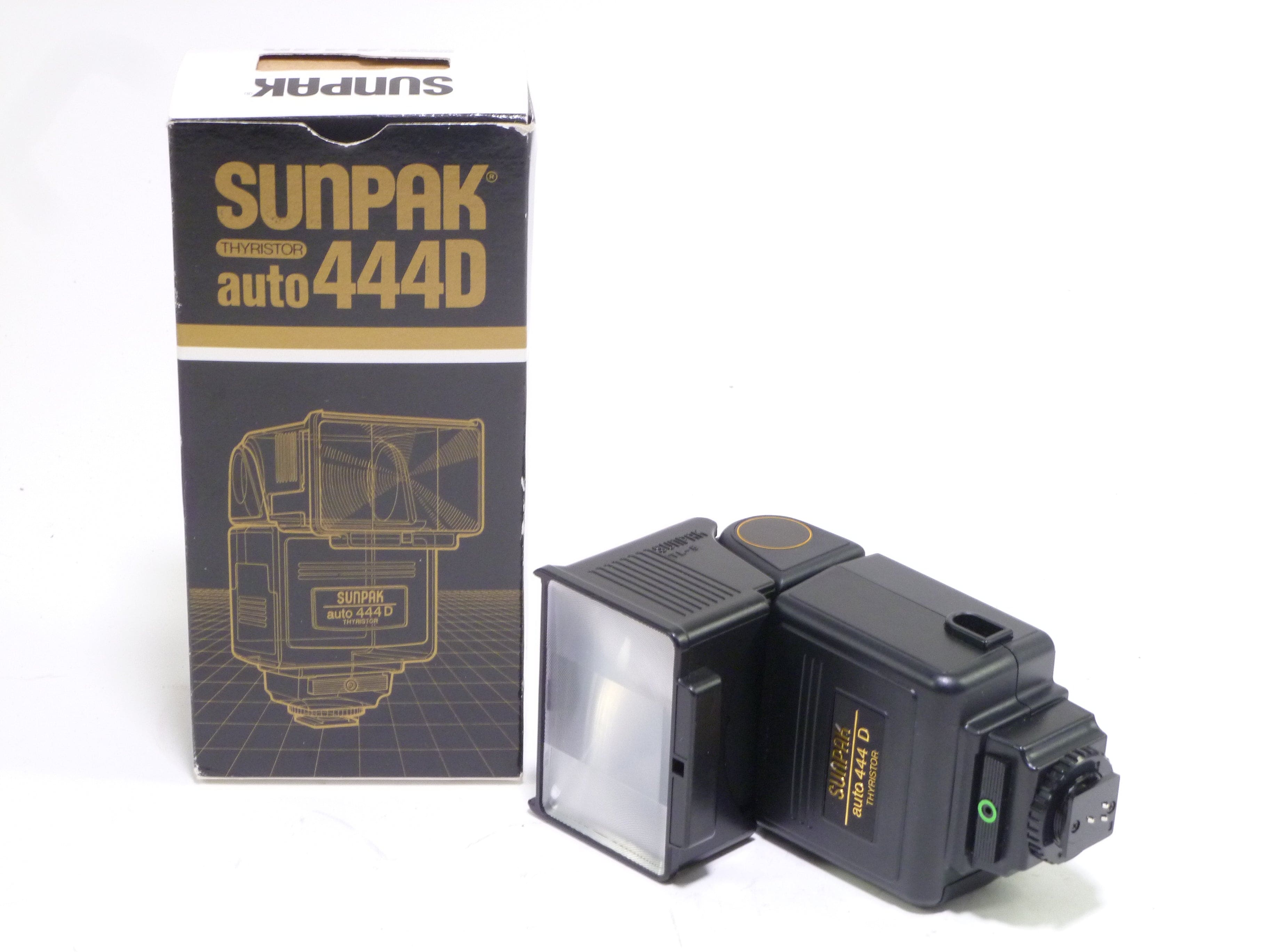 Sunpak auto 444D Thyristor Universal Flash – Camera Exchange