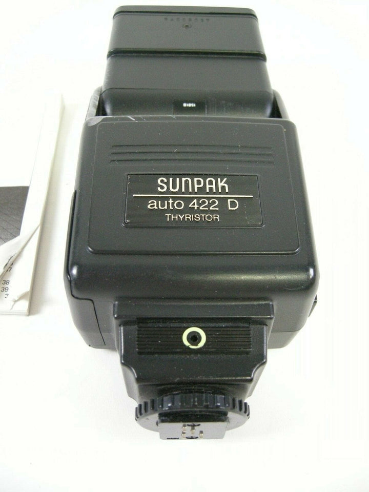 Sunpak Auto Thyristor 422 D Flash for hot shoe mt. Flash Units and Accessories - Shoe Mount Flash Units Sunpak 5232602