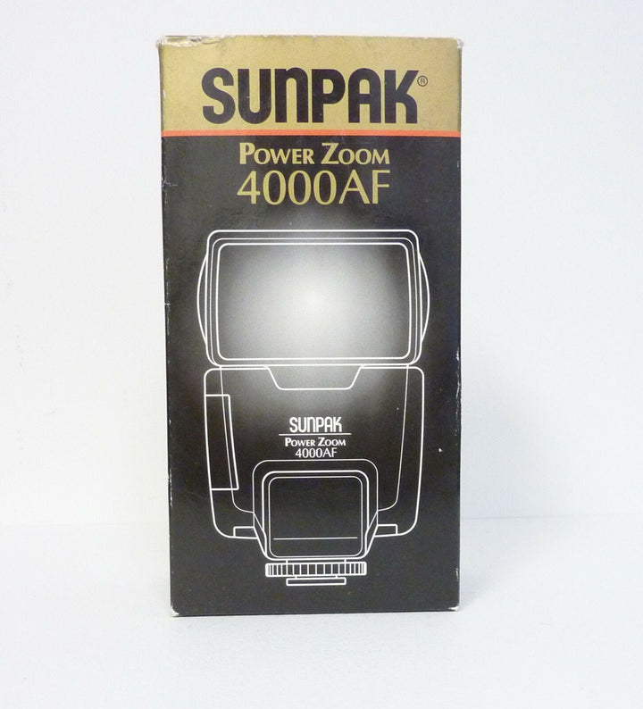 Sunpak Power Zoom 4000AF Flash for Minolta Flash Units and Accessories - Shoe Mount Flash Units Sunpak TOCAD040M