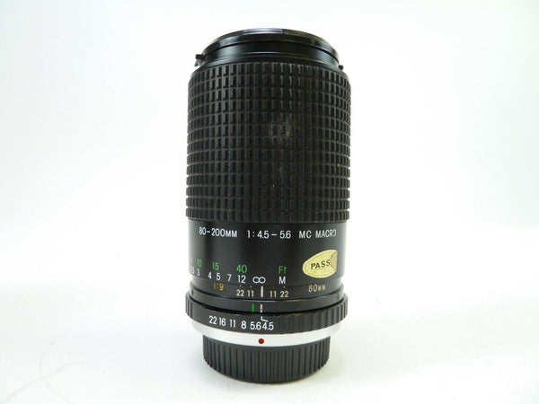 Super Cosina 80-200mm F/4.5-5.6 MC Macro Lens, PK Mount, in Case w/ Caps, in EC. Lenses - Small Format - K Mount Lenses (Ricoh, Pentax, Chinon etc.) Cosina PK92614889C