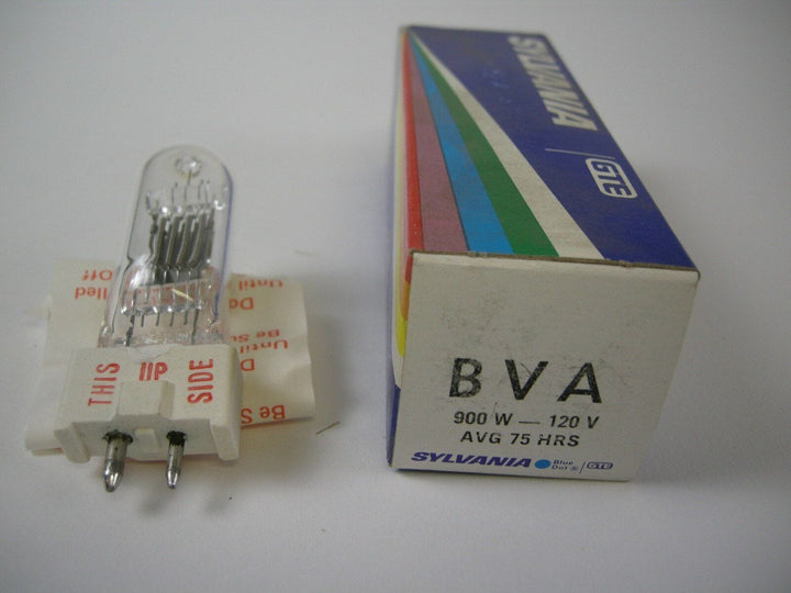 Sylvania BVA Projection Lamp 900W-120V 75Hrs NOS Lamps and Bulbs Various GE-BVA