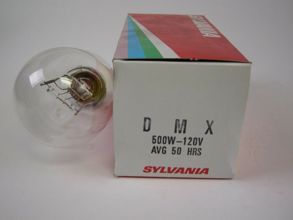 Sylvania Projection Lamps DMX Lot of 2 500W 120V Avg. Hrs.50 NOS Lamps and Bulbs Various GE-DMX