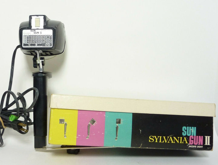 Sylvania Sun Gun II Movie Light in Excellent Condition Movie Cameras and Accessories - Movie Lights Sylvania SUNGUNII