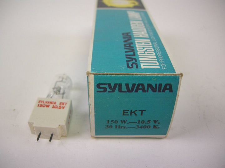 Sylvania Tungsten Halogen Lamp EKT 150W 10.5V NOS Lamps and Bulbs Various GE-EKT