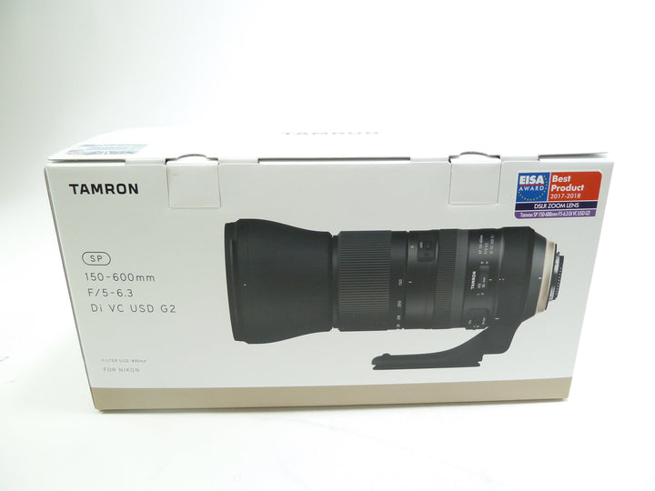 Tamron 150-600mm f/5-6.3 Di VC USD G2 Lens for use with Nikon Lenses - Small Format - Nikon AF Mount Lenses - Nikon AF Full Frame Lenses Tamron 028758