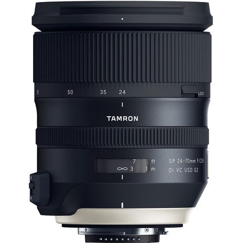 Tamron 24-70mm f/2.8 SP Di VC USD G2 Lens for Nikon F Lenses - Small Format - Nikon AF Mount Lenses - Nikon AF Full Frame Lenses - Tamron Nikon FX Mount Lenses New Tamron TAMAFA032N700