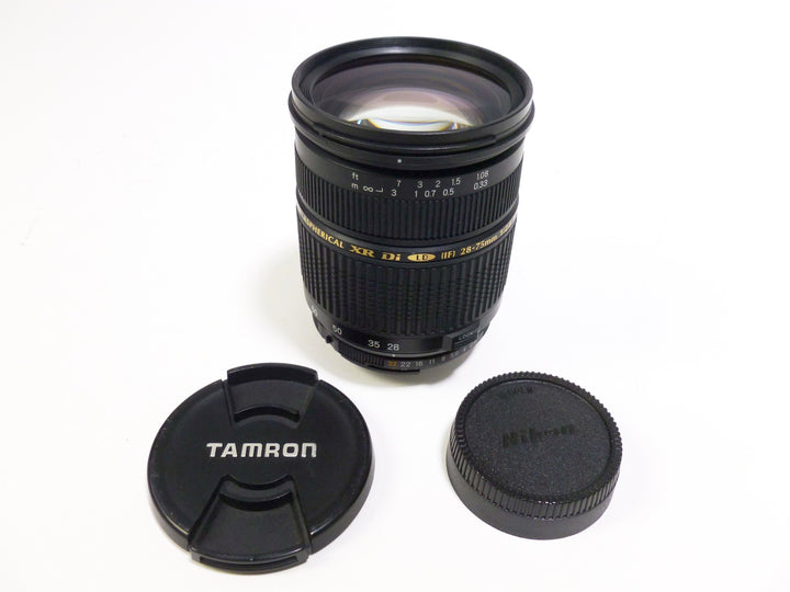 Tamron 28-75mm f/2.8 Macro Di LD XR SP Lens for Nikon F Lenses - Small Format - Nikon AF Mount Lenses - Nikon AF Full Frame Lenses - Tamron Nikon FX Mount Lenses New Tamron 010771
