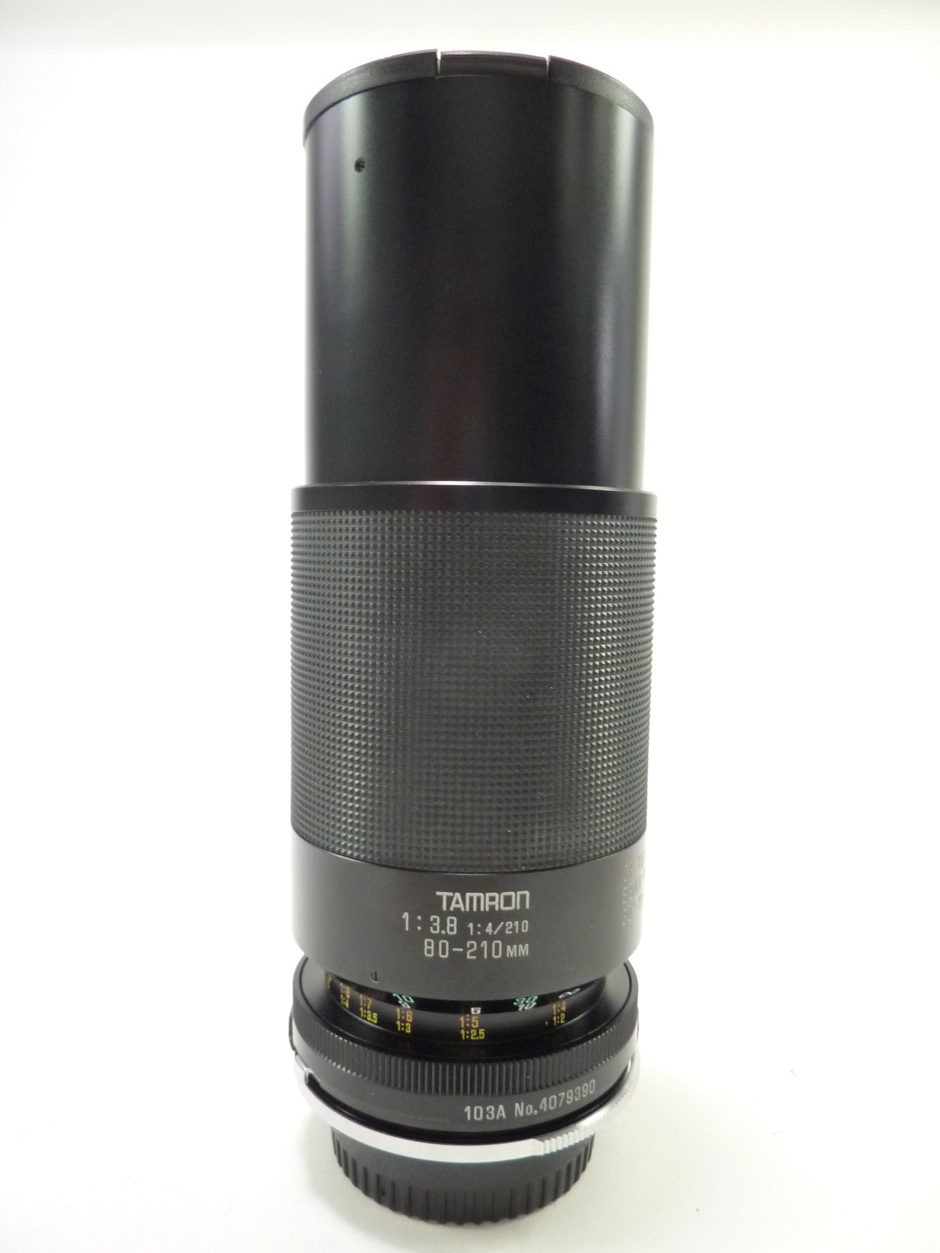 Tamron 80-210mm f/3.8 Adaptall 2 Lens with Nikon AIS Mount