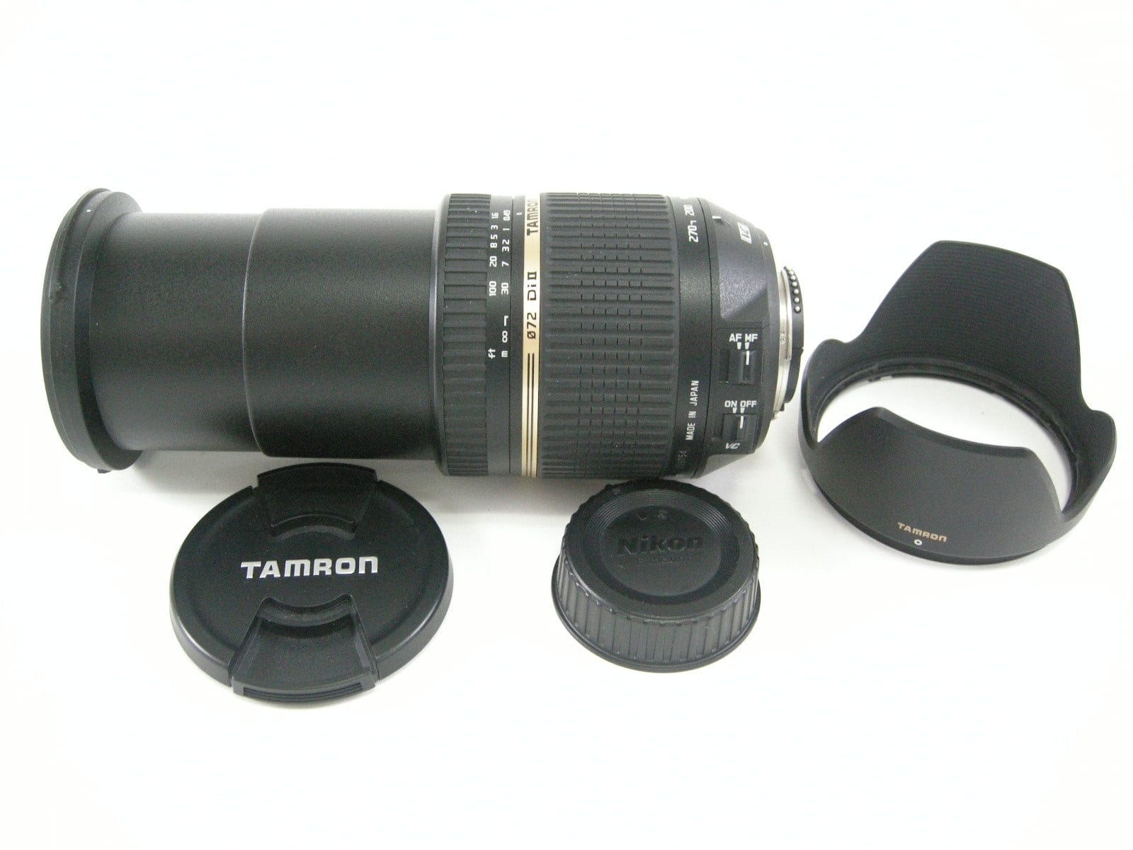 Tamron Di II VC B003 18-270mm f3.5-6.3 Nikon F *PARTS ONLY/AS IS*