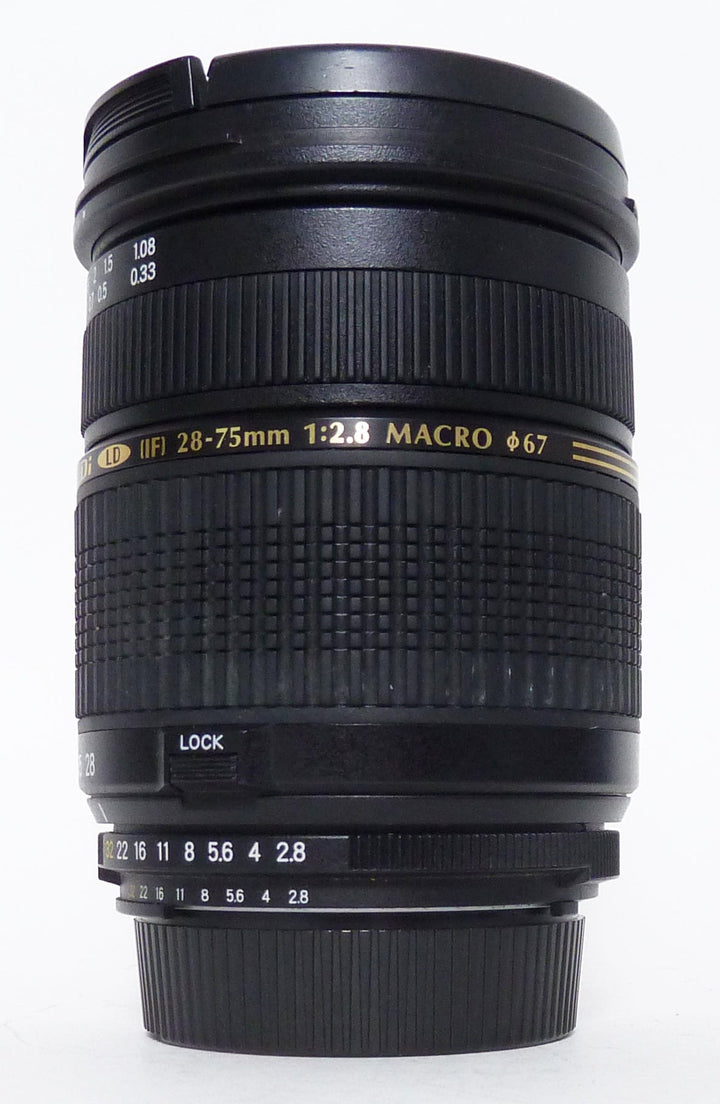 Tamron SP AF XR Di 28-75mm f2.8 Macro Lens for Nikon Lenses - Small Format - Nikon AF Mount Lenses - Nikon AF Full Frame Lenses Tamron 023165