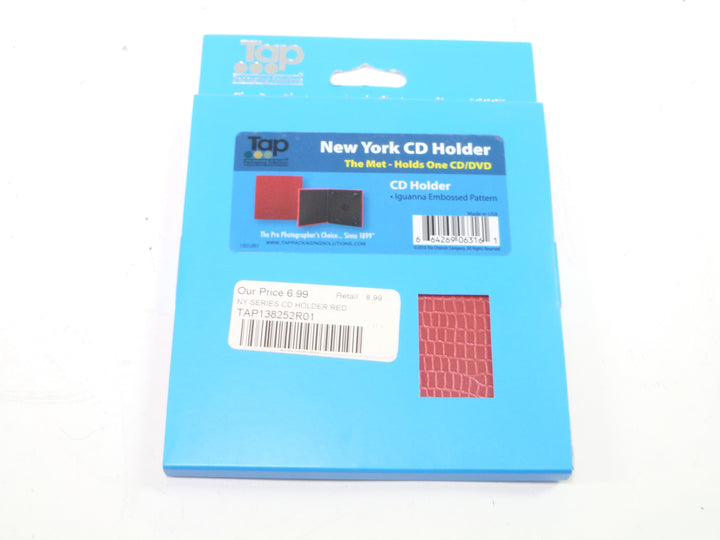 Tap New York Series Red CD Holder Other Items Taprell Loomis TAP138252R01