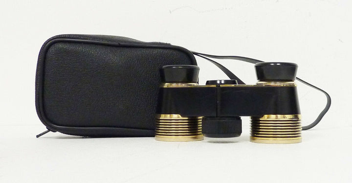 TASCO 3X Opera Glasses - Gold and Black with Case Binoculars, Spotting Scopes and Accessories Tasco JB208