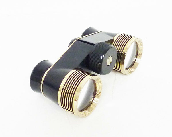 TASCO 3X Opera Glasses - Gold and Black with Case Binoculars, Spotting Scopes and Accessories Tasco JB208