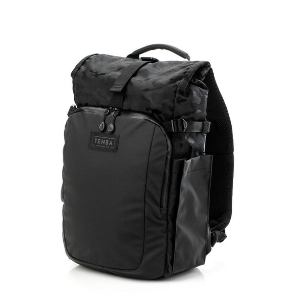 Tenba Fulton v2 10L All Weather Backpack - Black/Black Camo Bags and Cases Tenba TENBA637-732
