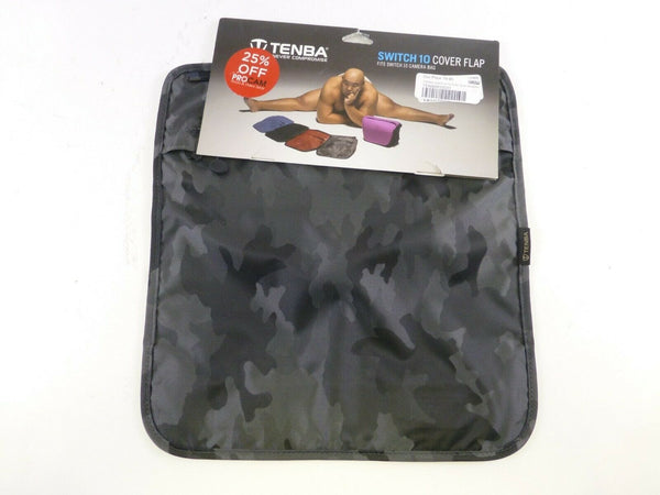 Tenba Switch 10 Cover Flap (Black/Grey Camo) BRAND NEW in Excellent Condition! Bags and Cases Tenba TENBA633331