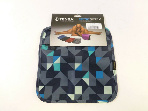 Tenba Switch 7 Cover Flap (Blue/Grey Geometric) BRAND NEW, Excellent Condition! Bags and Cases Tenba TENBA633314