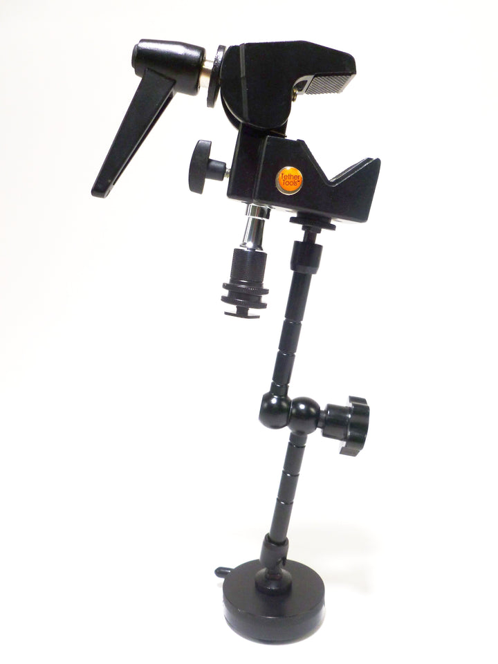 Tether Tools Rock Solid Master Clamp with Articulating Arm and Connect Lite Mounting Bracket Tripods, Monopods, Heads and Accessories Tether Tools 210000025087