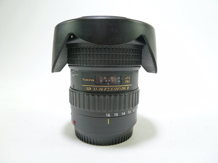 Tokina 11-16mm f/2.8 IF DX II SD ATX PRO Lens for use with Canon Lenses - Small Format - Canon EOS Mount Lenses - Canon EF Full Frame Lenses Tokina 8786428