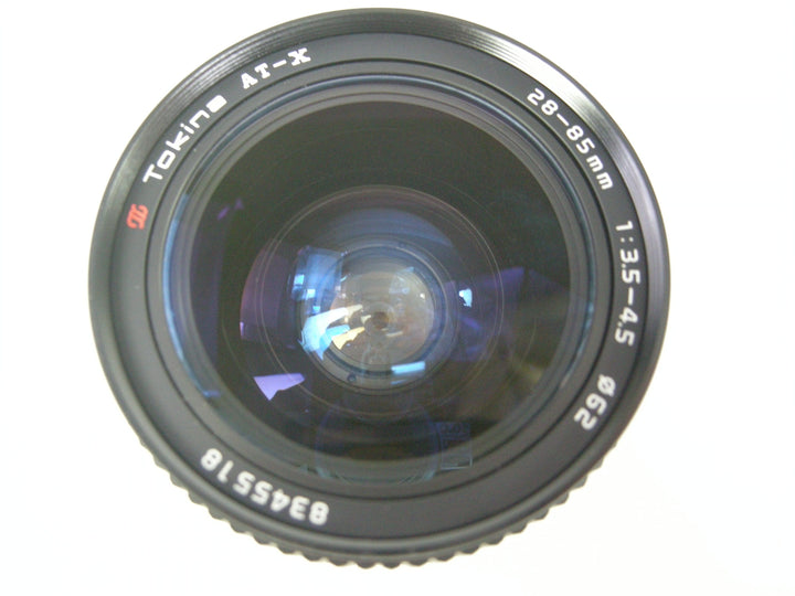 Tokina AT-X 28-85mm f3.5-4.5 Pentax Mt. Lenses - Small Format - K Mount Lenses (Ricoh, Pentax, Chinon etc.) Tokina 8345518