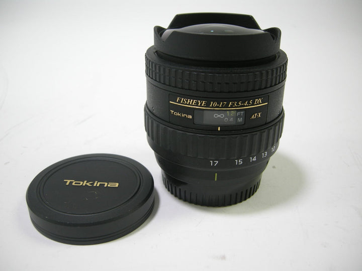 Tokina AT-X Fisheye 10-17mm f3.5-4.5 DX Nikon F Lenses - Small Format - Nikon F Mount Lenses Manual Focus Tokina 7856989