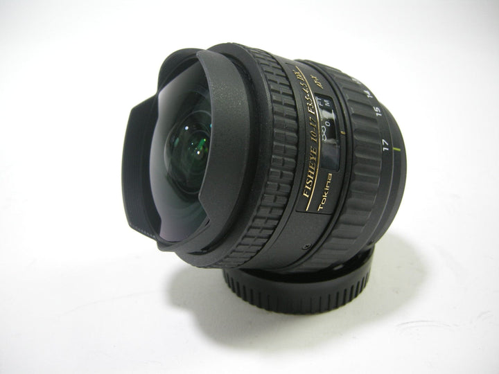 Tokina AT-X Fisheye 10-17mm f3.5-4.5 DX Nikon F Lenses - Small Format - Nikon F Mount Lenses Manual Focus Tokina 7856989