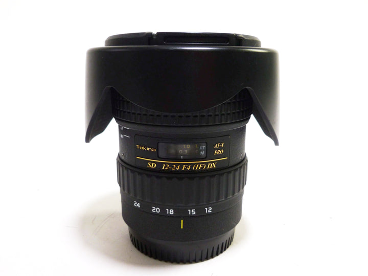 Tokina AT-X Pro 12-24mm f/4 IF DX SD Lens for Canon Lenses - Small Format - Canon EOS Mount Lenses - Canon EF Full Frame Lenses Tokina 7136321