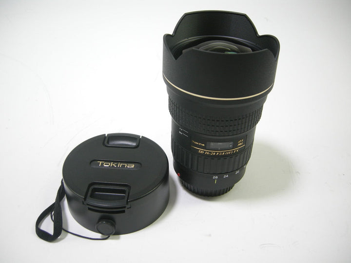 Tokina AT-X Pro SD 16-28mm f2.8 IF FX for Canon EF Lenses - Small Format - Canon EOS Mount Lenses Tokina 8619712