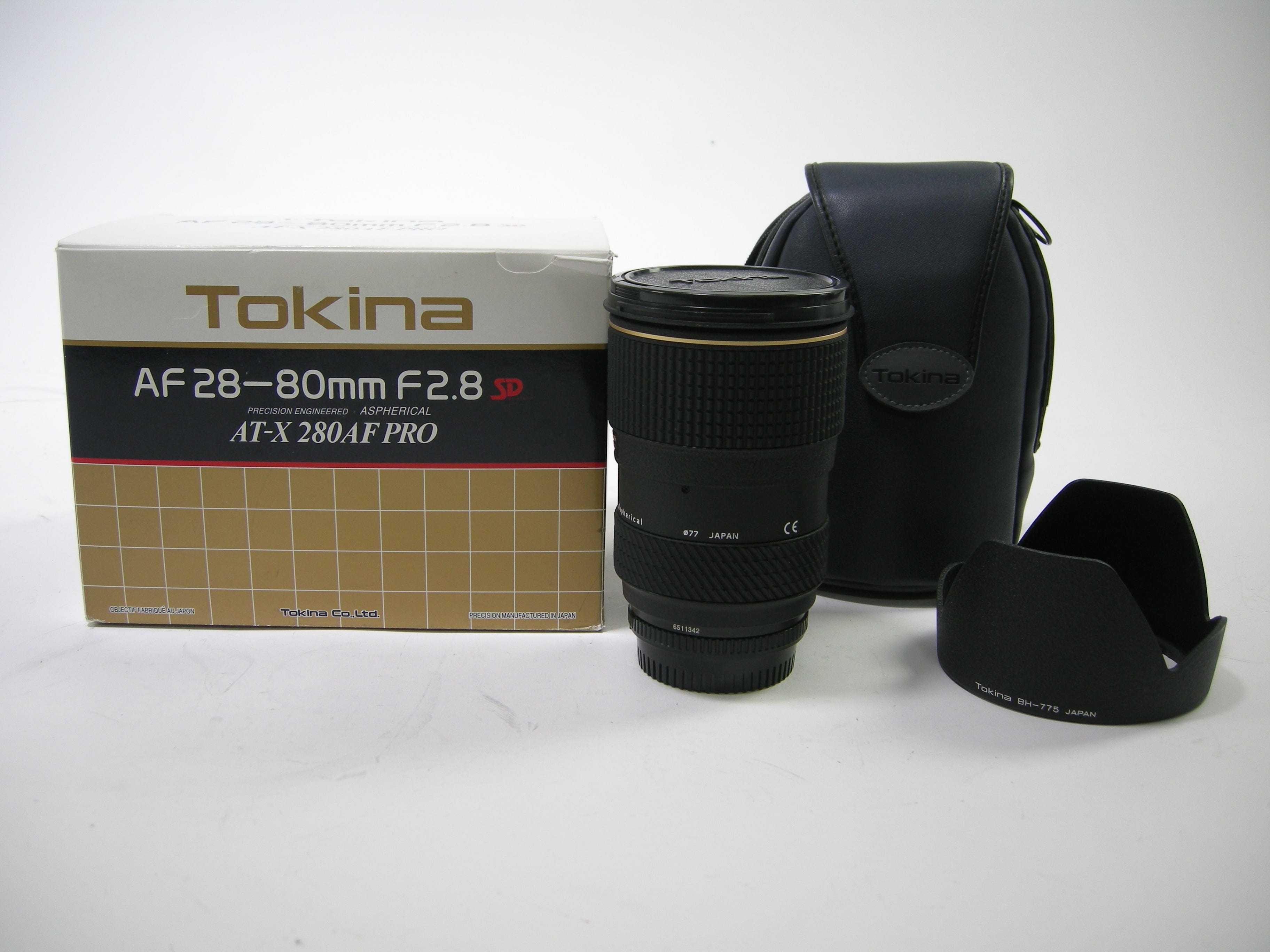 Tokina AT-X Pro SD AF 28-80mm f2.8 Nikon Mount