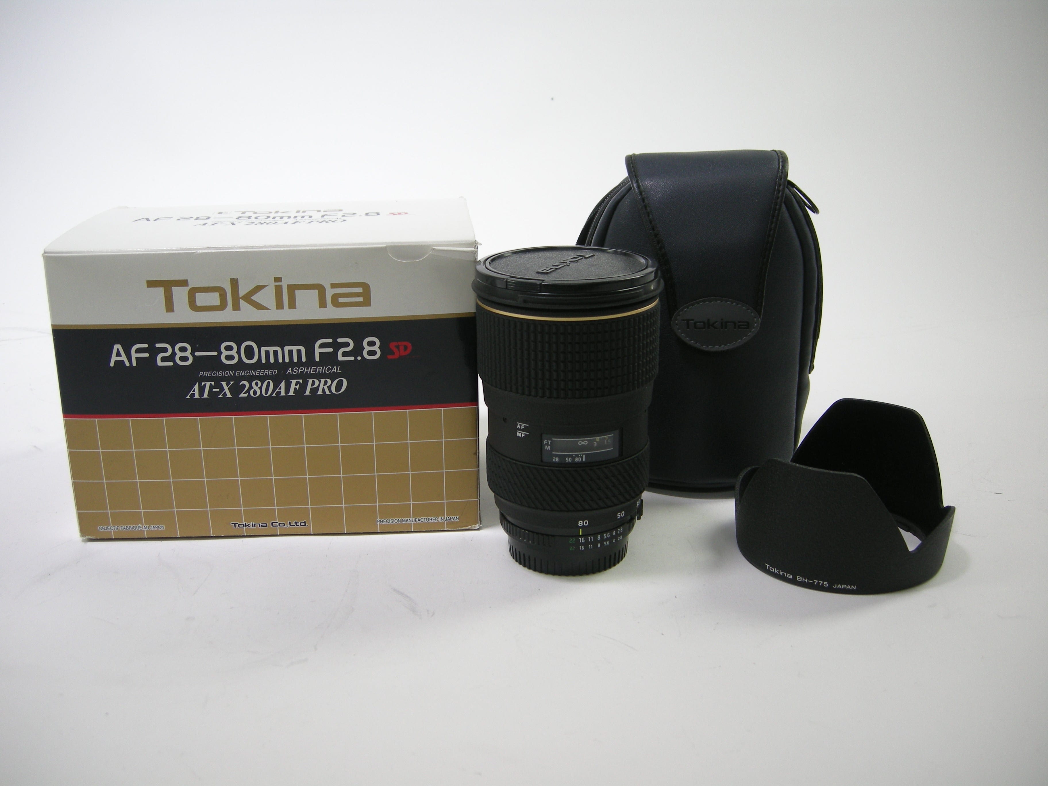 Tokina AF28-80mmF2.8 ASPHERICAL キヤノン用 AT-X280AFPRO
