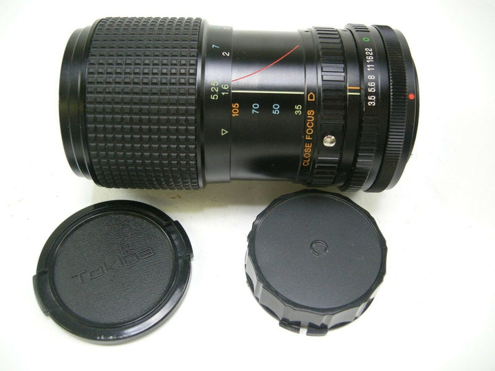 Tokina RMC 35-105 f3.5-4.3 Lens Canon FD Mt. Lenses - Small Format - Canon FD Mount lenses Tokina 52340108