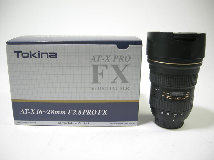 Tokina SD AT-X Pro 16-28mm f2.8 IF FX Nikon F Lenses - Small Format - Nikon F Mount Lenses Manual Focus Tokina 8619374