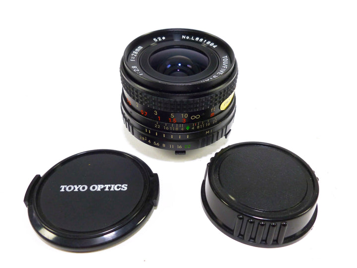 Tou/Five Star MC Auto 28mm f/2.8 Lens for Minolta MD Lenses - Small Format - Minolta MD and MC Mount Lenses Five Star L661884