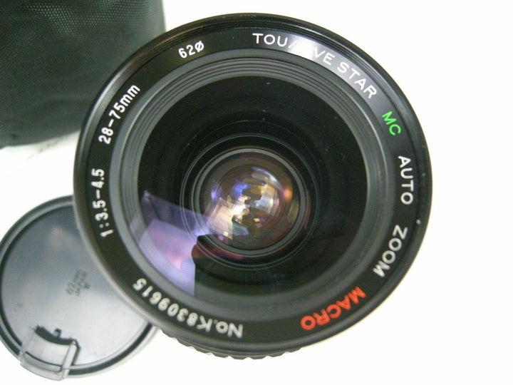 Tou/Five Star MC Auto Macro 28-75 f3.5-4.5 Canon FD mt. lens Lenses - Small Format - Canon FD Mount lenses Five Star 5231705