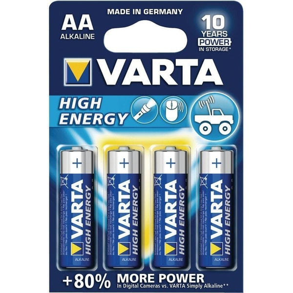 Varta AA High Energy Battery (4 pack) Batteries - Primary Batteries Varta PRO21054PK
