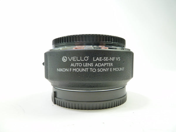 Vello Auto Lens Adapter - Nikon F to Sony E LAE-SE-NF-V5 Lens Adapters and Extenders Vello JX0416