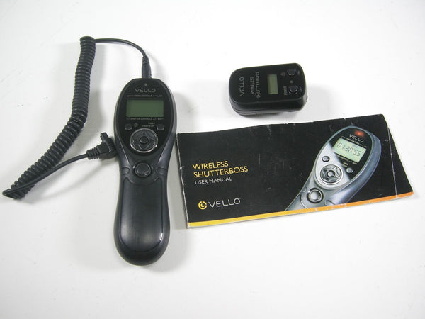 Vello Wireless Shutter Boss Remote Controls and Cables - Wireless Camera Remotes Vello BT07112339