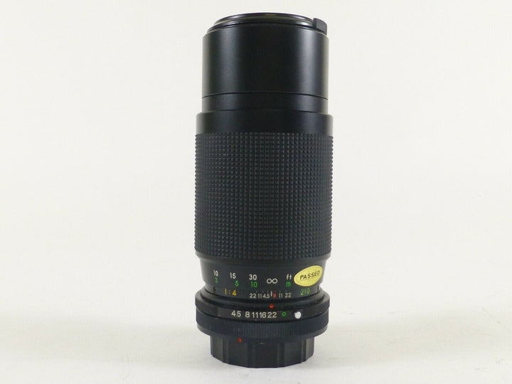 Vitacon MC 80-210mm F/4.5 Zoom Lens for Canon FD with Lens Caps and in EC. Lenses - Small Format - Canon FD Mount lenses Vitacon 8300016