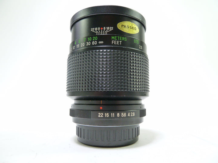 Vivitar 135mm f/2.8 Auto Telephoto Close Focusing Lens Lenses - Small Format - K Mount Lenses (Ricoh, Pentax, Chinon etc.) Vivitar 28811209