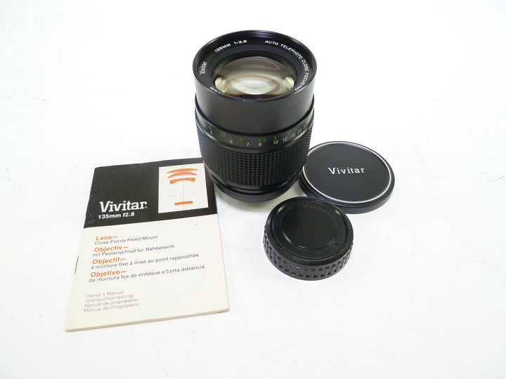 Vivitar 135mm f/2.8 Auto Telephoto Close Focusing Lens Lenses - Small Format - K Mount Lenses (Ricoh, Pentax, Chinon etc.) Vivitar 28811209
