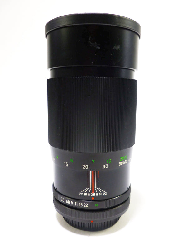 Vivitar 200mm f/3.5 Telephoto Lens for Canon FD Mount Lenses - Small Format - Canon FD Mount lenses Vivitar 28215051