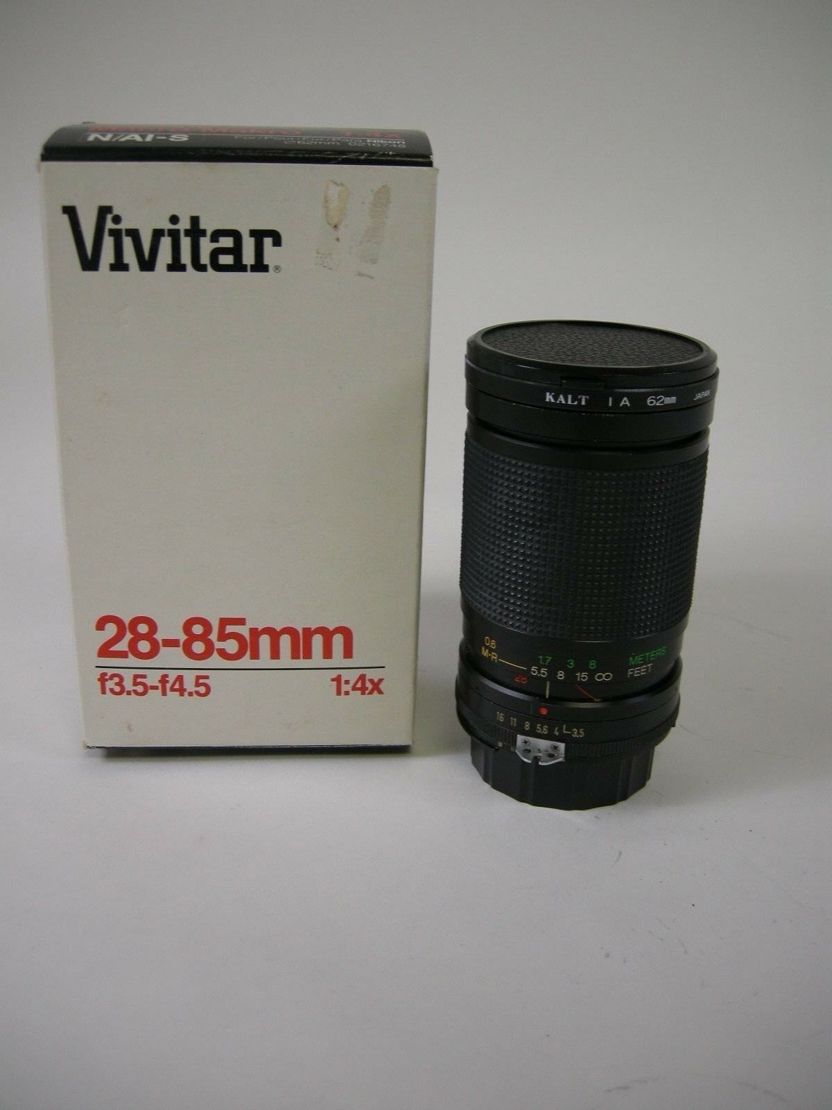 Vivitar 28-85mm f/3.5-4.5 4x Lens for Nikon F Mount Ai-S – Camera