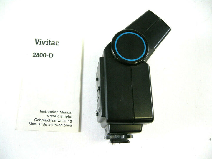 Vivitar 2800-D Auto Thyristor Hot Shoe Mount Flash Excellent Condition Flash Units and Accessories - Shoe Mount Flash Units Vivitar VIV2800DC