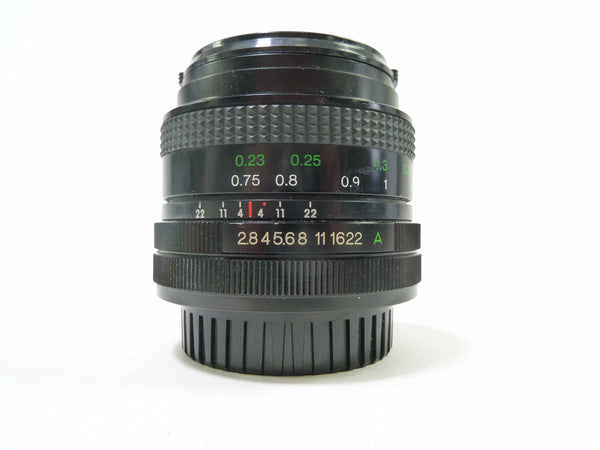 Vivitar 28mm f/2.8 Canon FD Lens Lenses - Small Format - Canon FD Mount lenses Vivitar 97502756