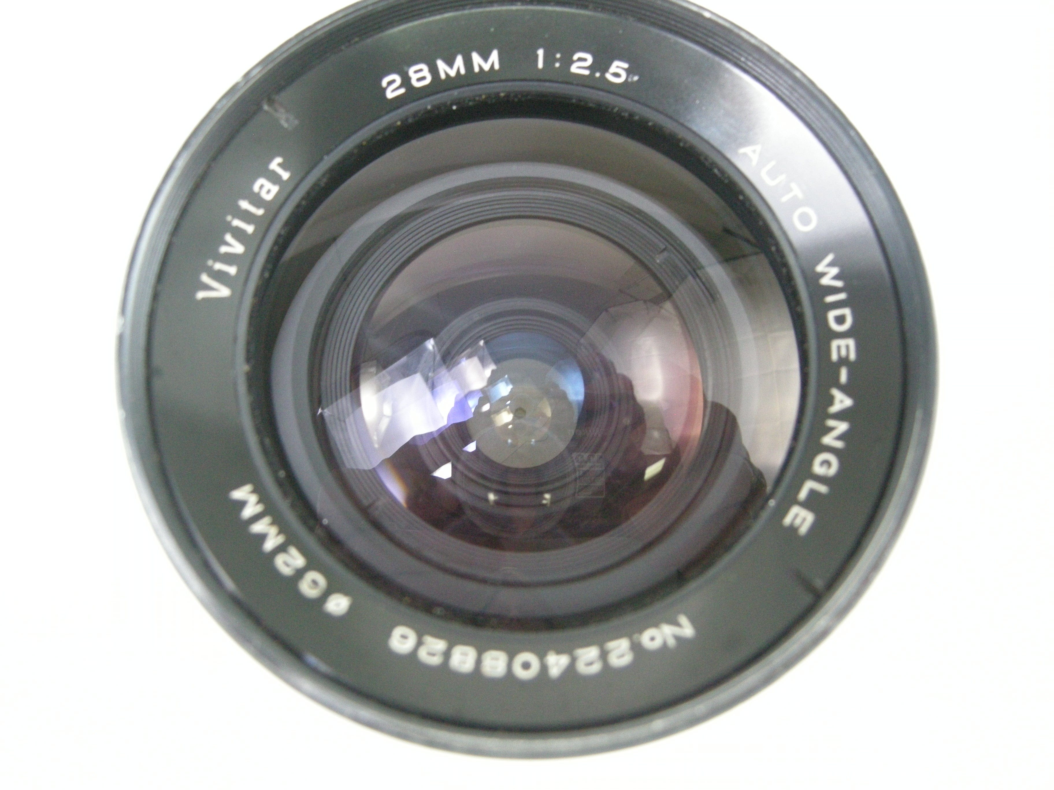 Vivitar 28mm f2.5 Auto Wide Angle AR Mount – Camera Exchange